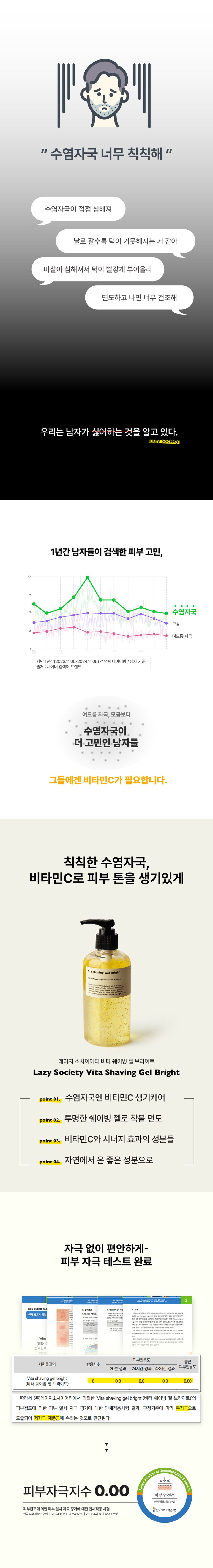 비타 쉐이빙젤 브라이트 상품 상세 설명 1