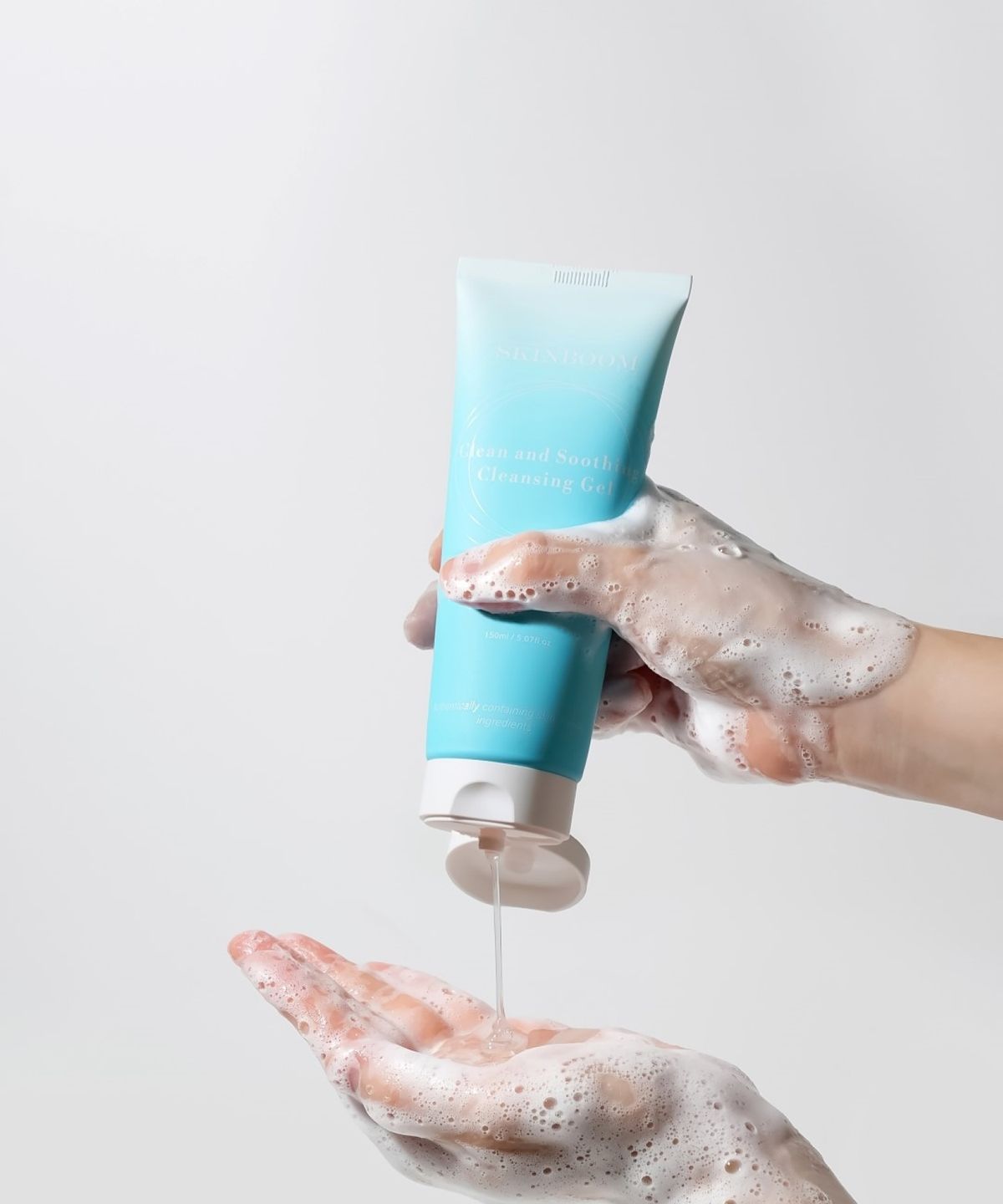 스킨붐(SKINBOOM) 스킨붐 클린 앤 수딩 클렌징젤 150ml [여드름성, 민감성사용가능]
