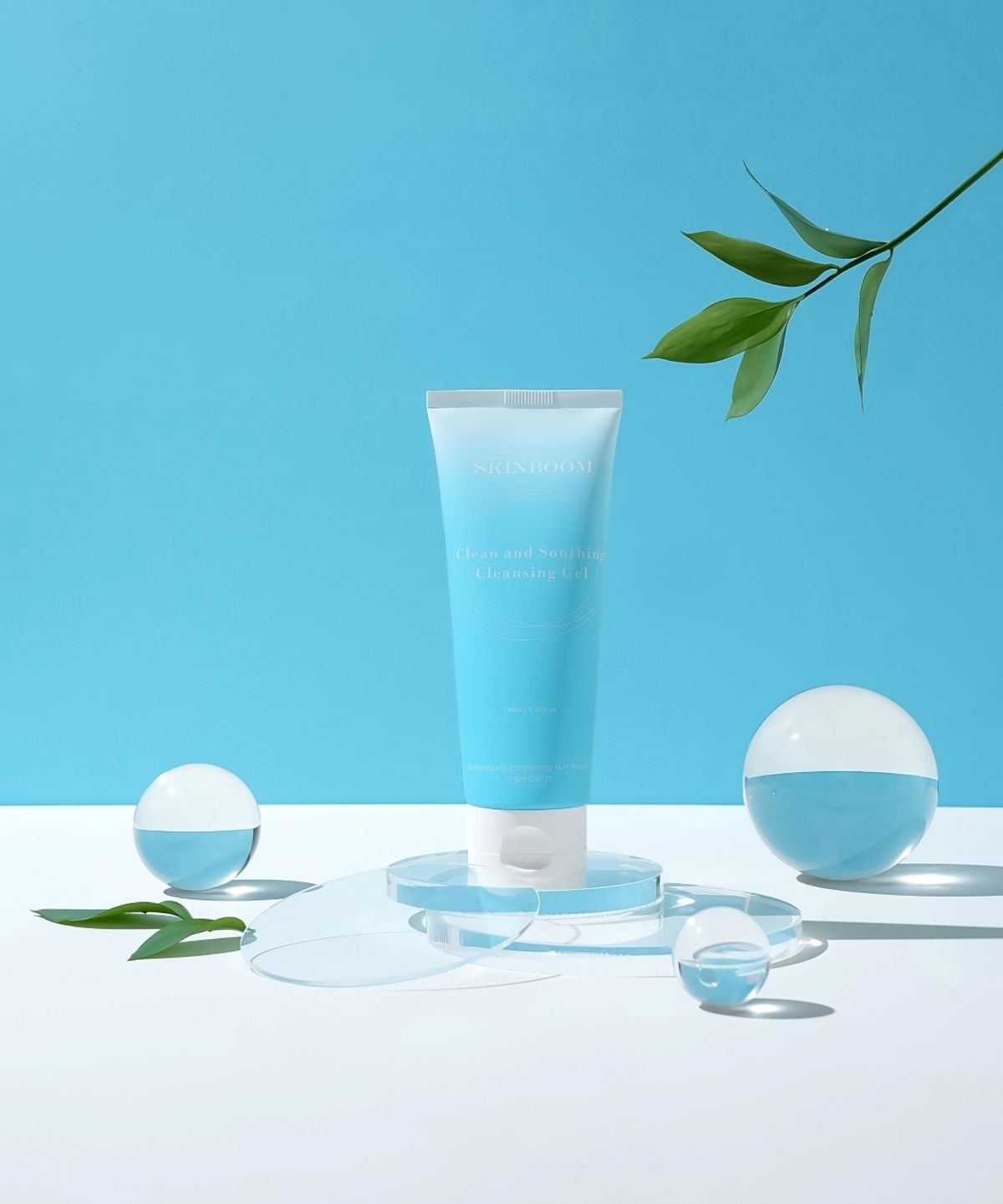 스킨붐(SKINBOOM) 스킨붐 클린 앤 수딩 클렌징젤 150ml [여드름성, 민감성사용가능]