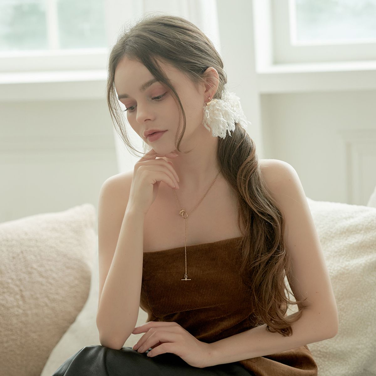 베스티(BESTY) 페더리크 헤어커프 (Featherique Hair Cuff)