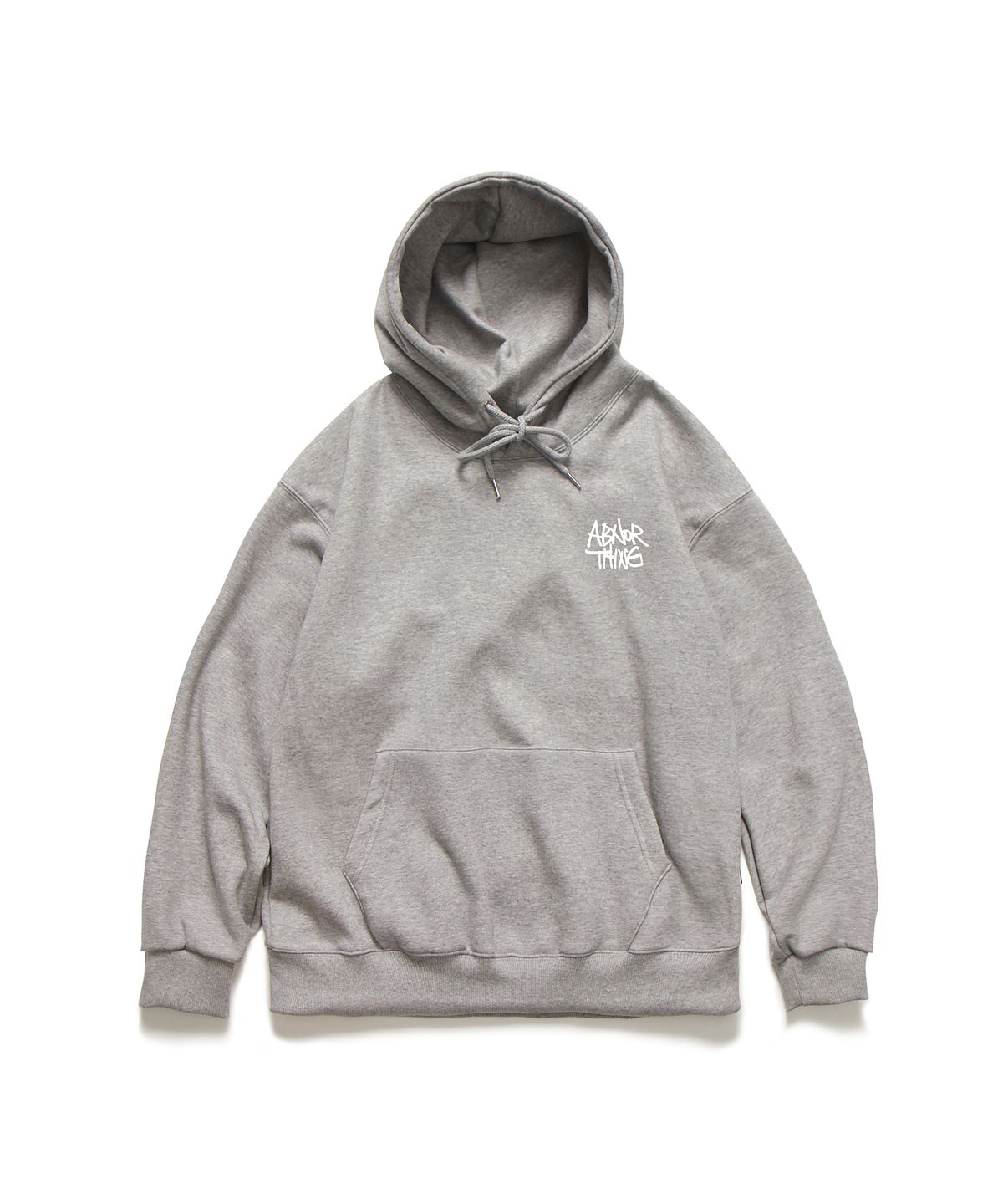 앱놀머씽(ABNORMALTHING) HW001 루즈핏 후드 블랙 (HW001 HOOD BLACK)