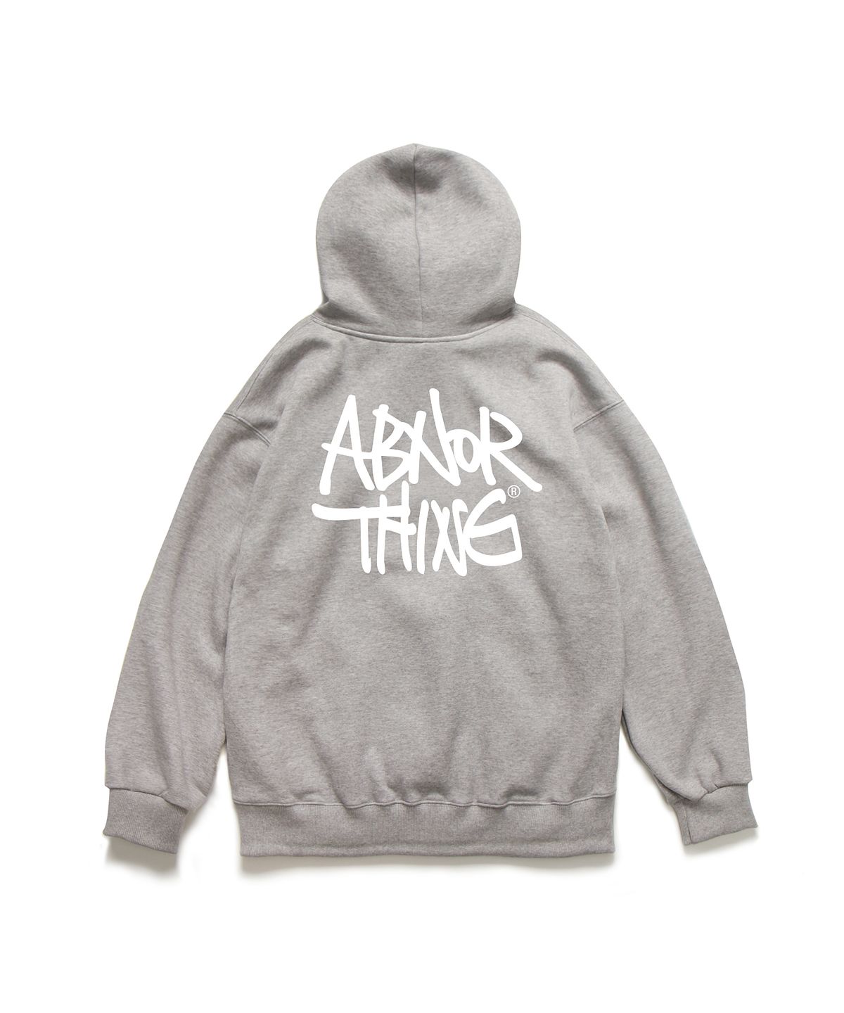 앱놀머씽(ABNORMALTHING) HW001 루즈핏 후드 블랙 (HW001 HOOD BLACK)