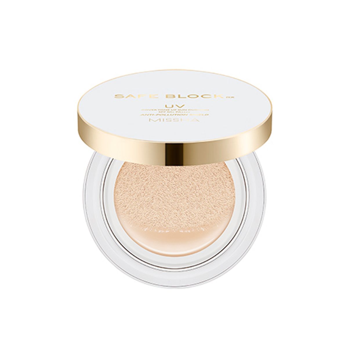 미샤(MISSHA) 세이프 블록 RX 커버 톤업 선 쿠션 SPF50＋/PA＋＋＋＋