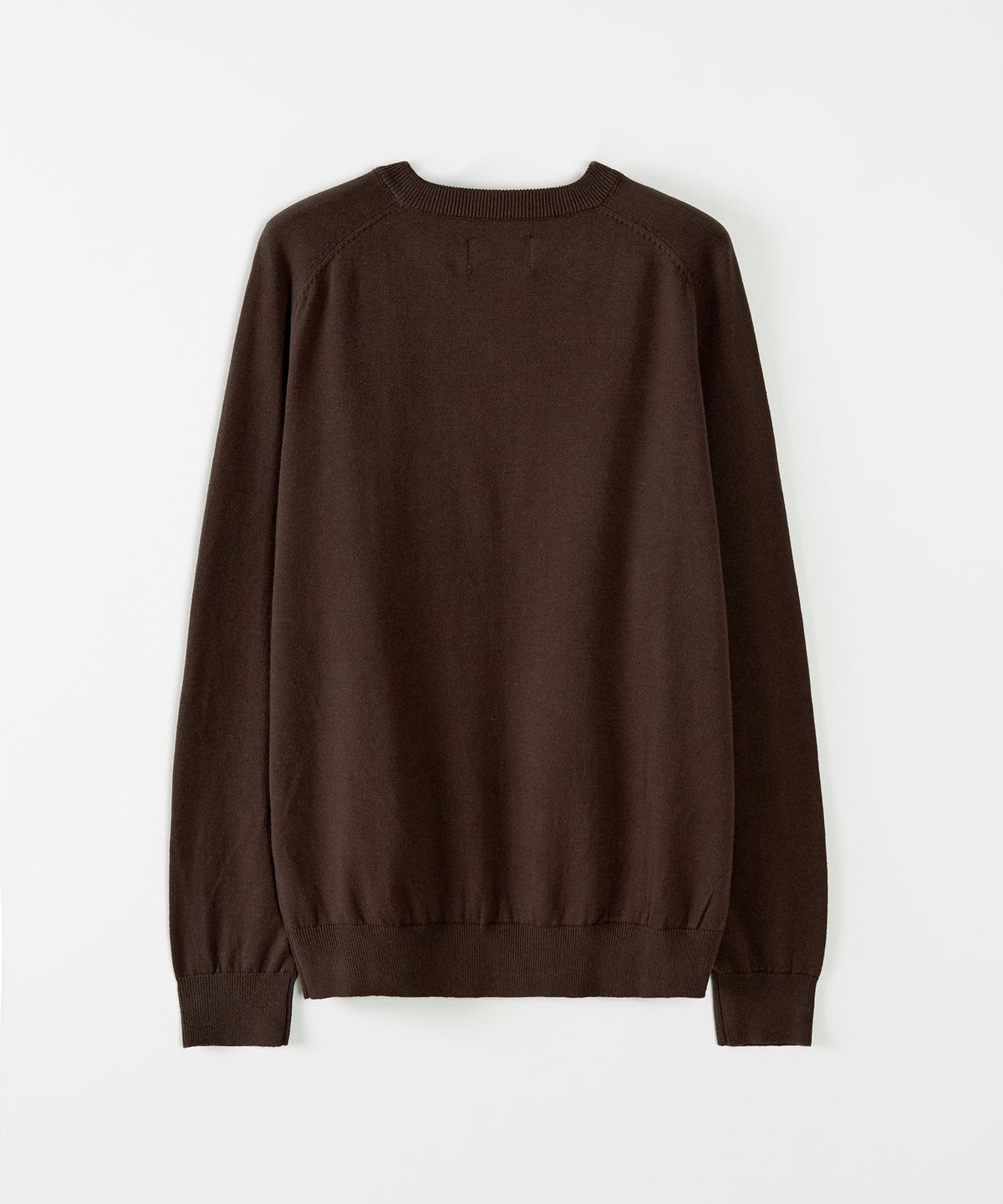토피(TOFFEE) 래글런 브이넥 니트 (BROWN)