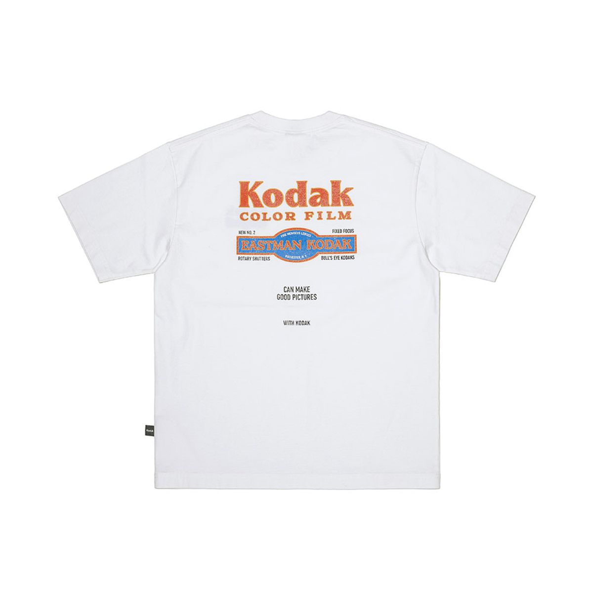 코닥(KODAK) 레시피 스노우워싱 반팔티셔츠 IVORY