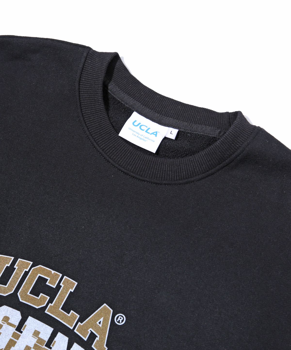 유씨엘에이(UCLA) UCLA 빈티지 그래픽 스웻셔츠[BLACK]/(UZ2LTAC)