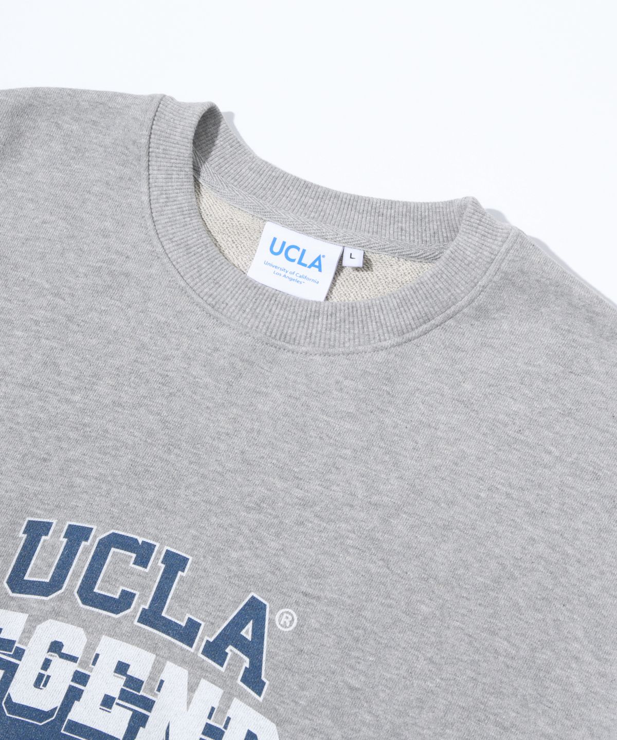 유씨엘에이(UCLA) UCLA 빈티지 그래픽 스웻셔츠[M-GREY](UZ2LTAC)
