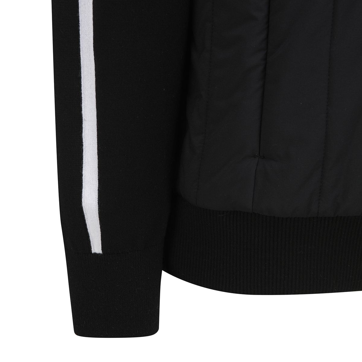 어뉴골프(ANEW GOLF) MEN SP HYBRID PADDED KNIT CARDIGAN_BK