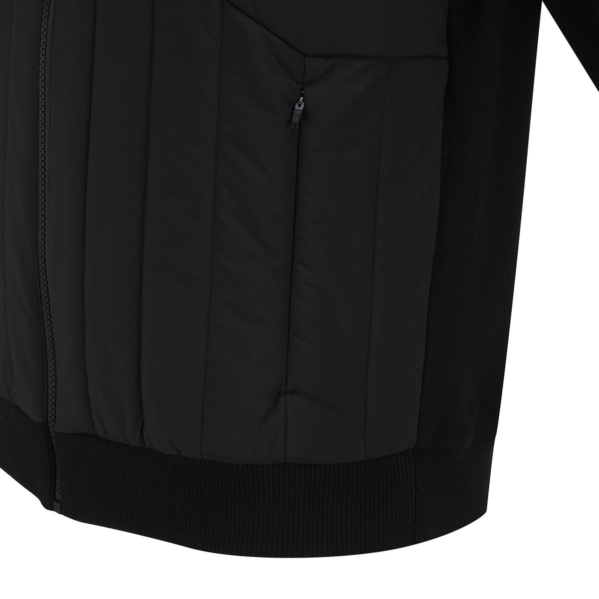 어뉴골프(ANEW GOLF) MEN SP HYBRID PADDED KNIT CARDIGAN_BK