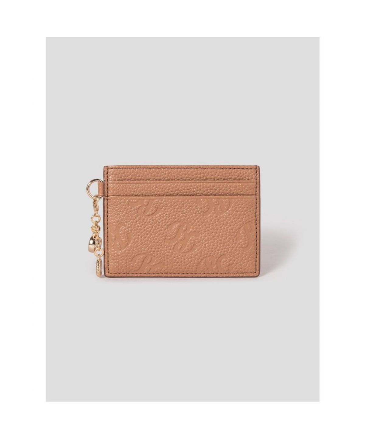 빈폴 액세서리(BEANPOLE ACCESSORY) 루시아 BP 패턴 낱장 카드지갑 - 브릭
