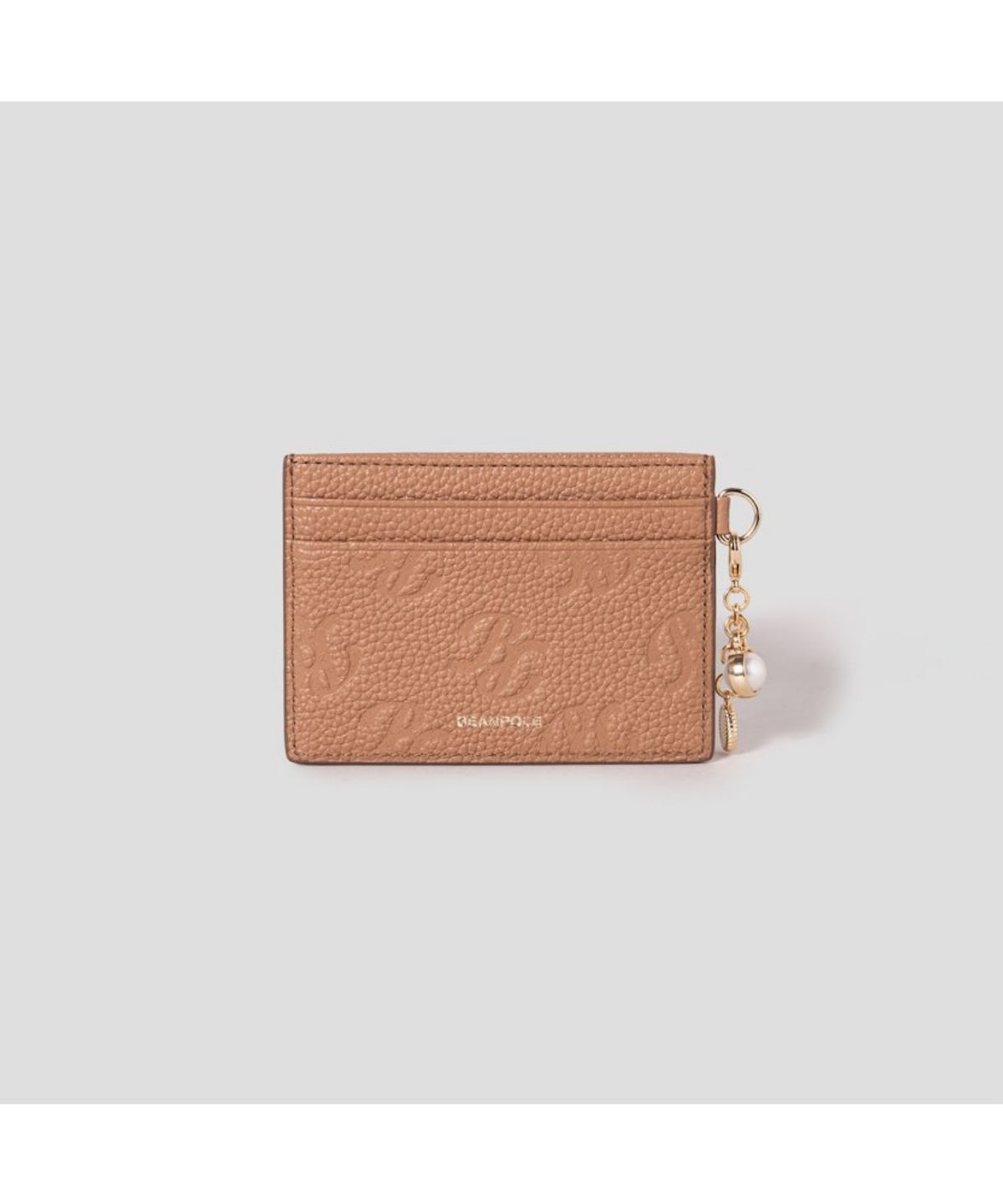 빈폴 액세서리(BEANPOLE ACCESSORY) 루시아 BP 패턴 낱장 카드지갑 - 브릭