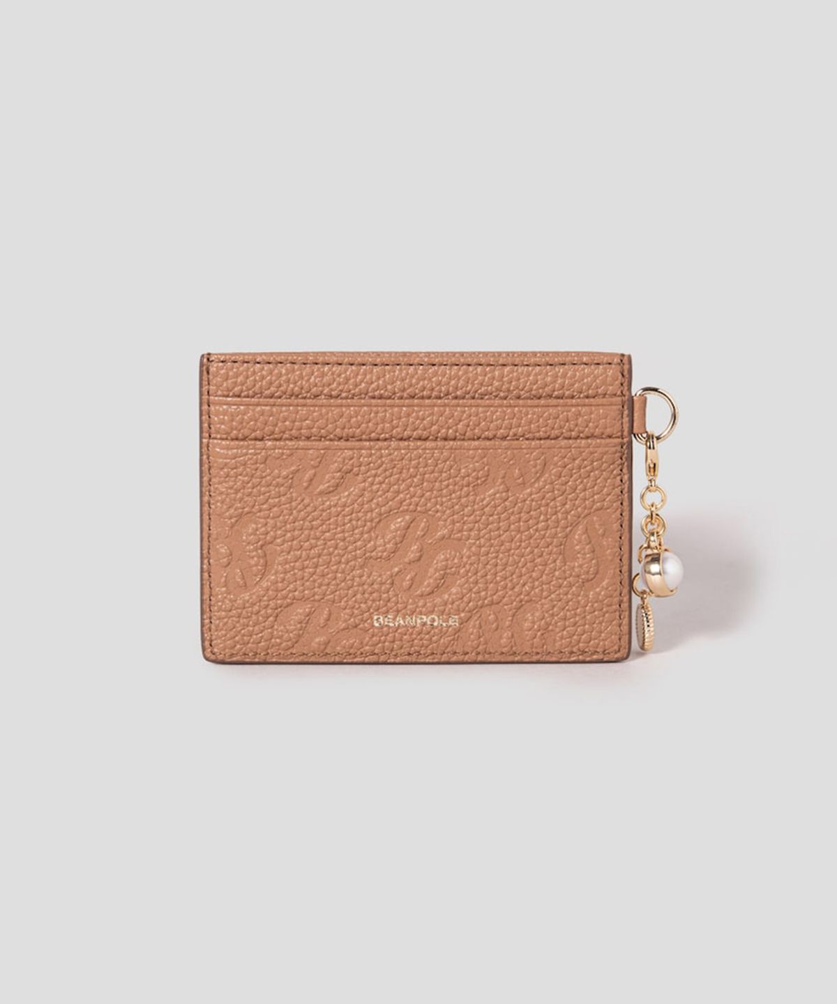 빈폴 액세서리(BEANPOLE ACCESSORY) 루시아 BP 패턴 낱장 카드지갑 - 브릭