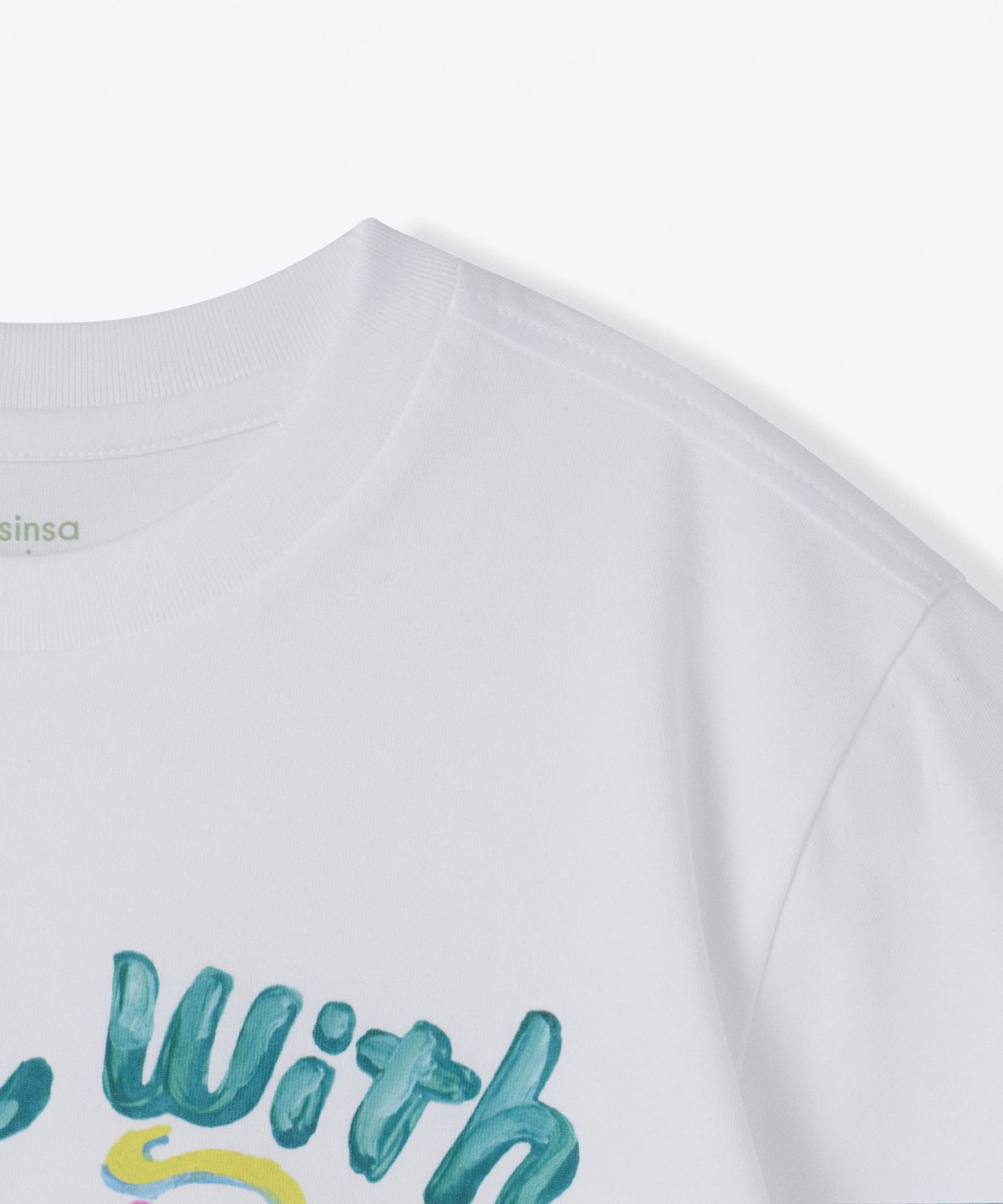 무신사 스탠다드 키즈(MUSINSA STANDARD KIDS) 프렌즈 릴렉스드 티셔츠 [화이트]
