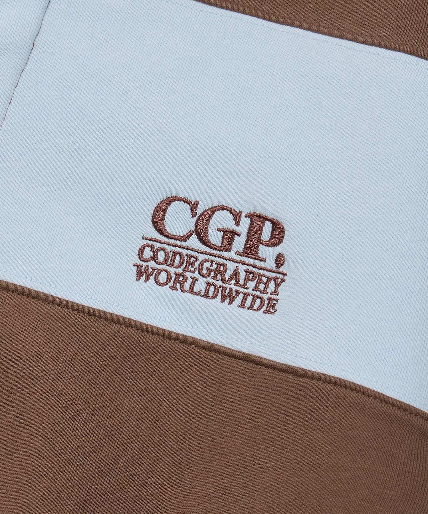MUSINSA公式 | Codegraphy CGP Small Square Logo Stripe Rugby