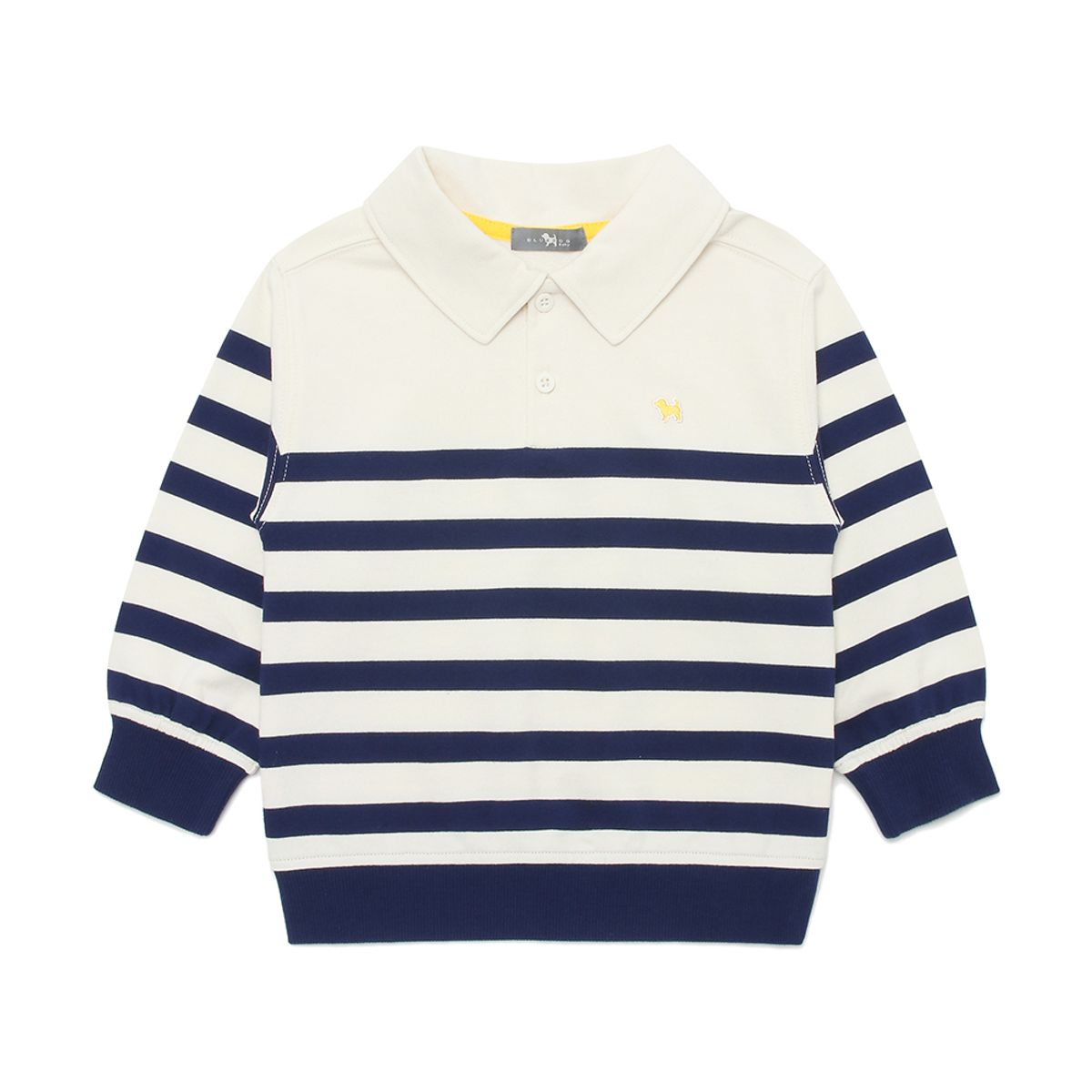블루독 베이비(BLUEDOGBABY) STRIPE 카라 스웨트셔츠A (45119-334-06)