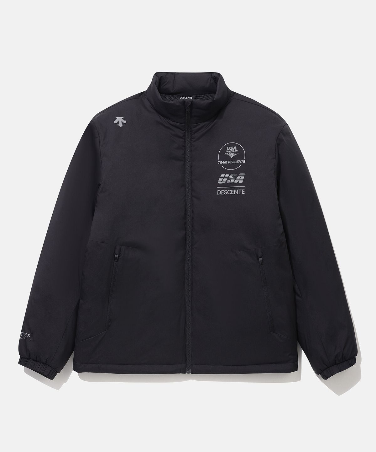 데상트(DESCENTE) USAT 퍼텍스 패딩 자켓 블랙(SQ121IPD12)