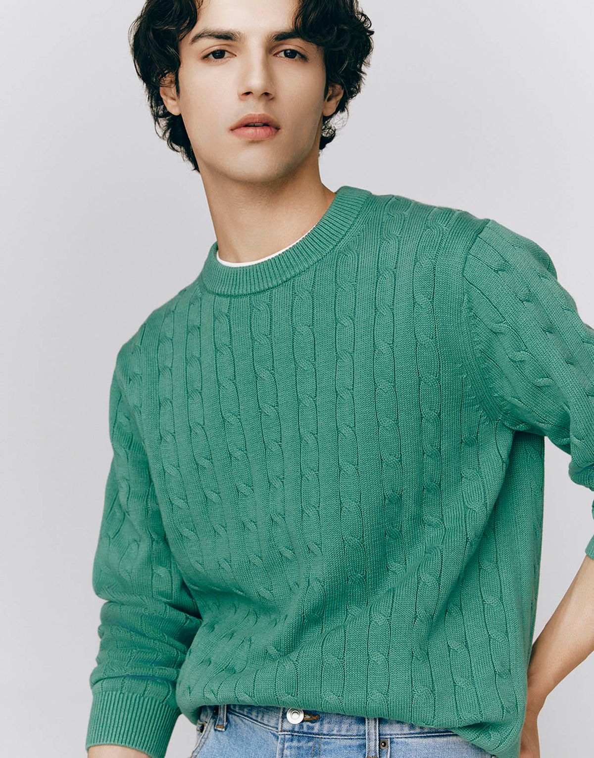 지오다노(GIORDANO) 꽈배기 니트 스웨터(7GG) 055501 [8color]