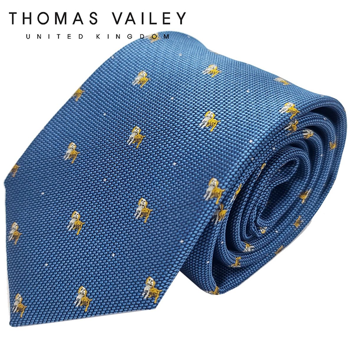 토마스 베일리(THOMAS VAILEY) 패션넥타이-버나드 블루 8cm