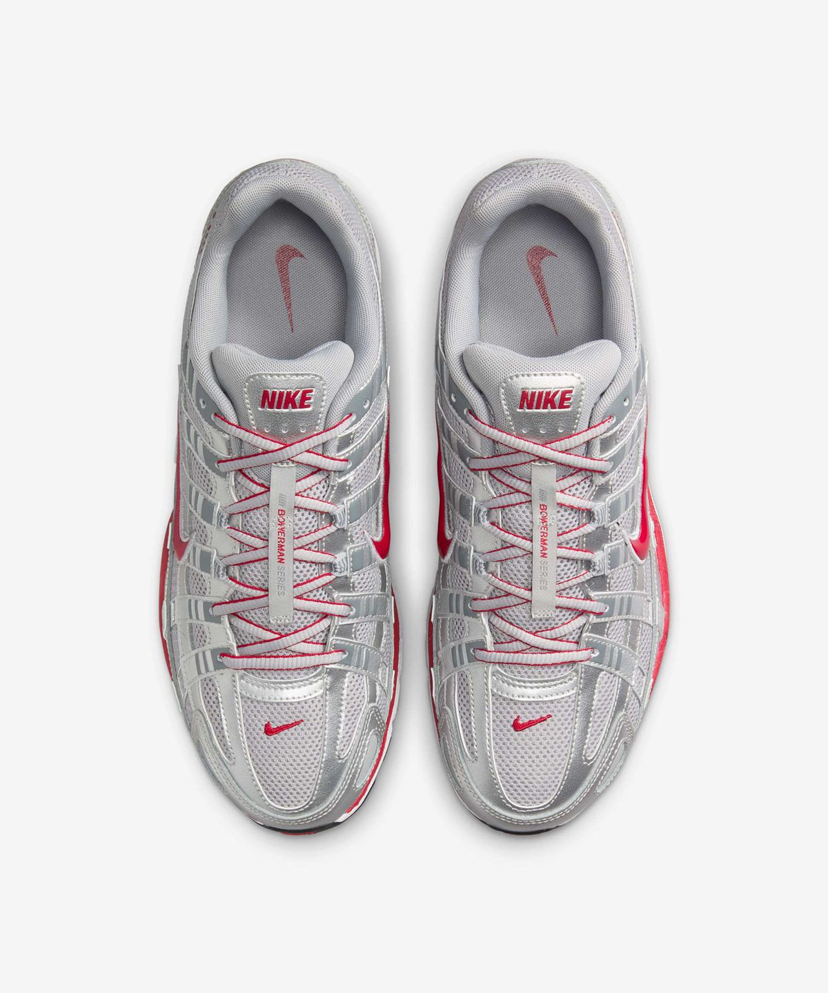 나이키(NIKE) P-6000 M - 메탈릭 실버:플랫 실버:쿨 그레이:짐 레드 / CD6404-024