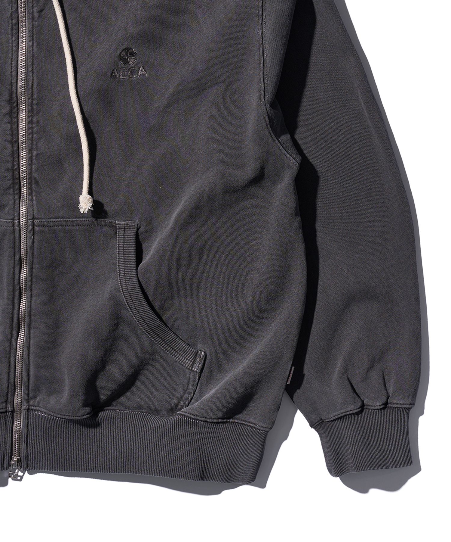 MUSINSA | AECA WHITE EVERYDAY AECA CLOVER ZIP UP HOODIE