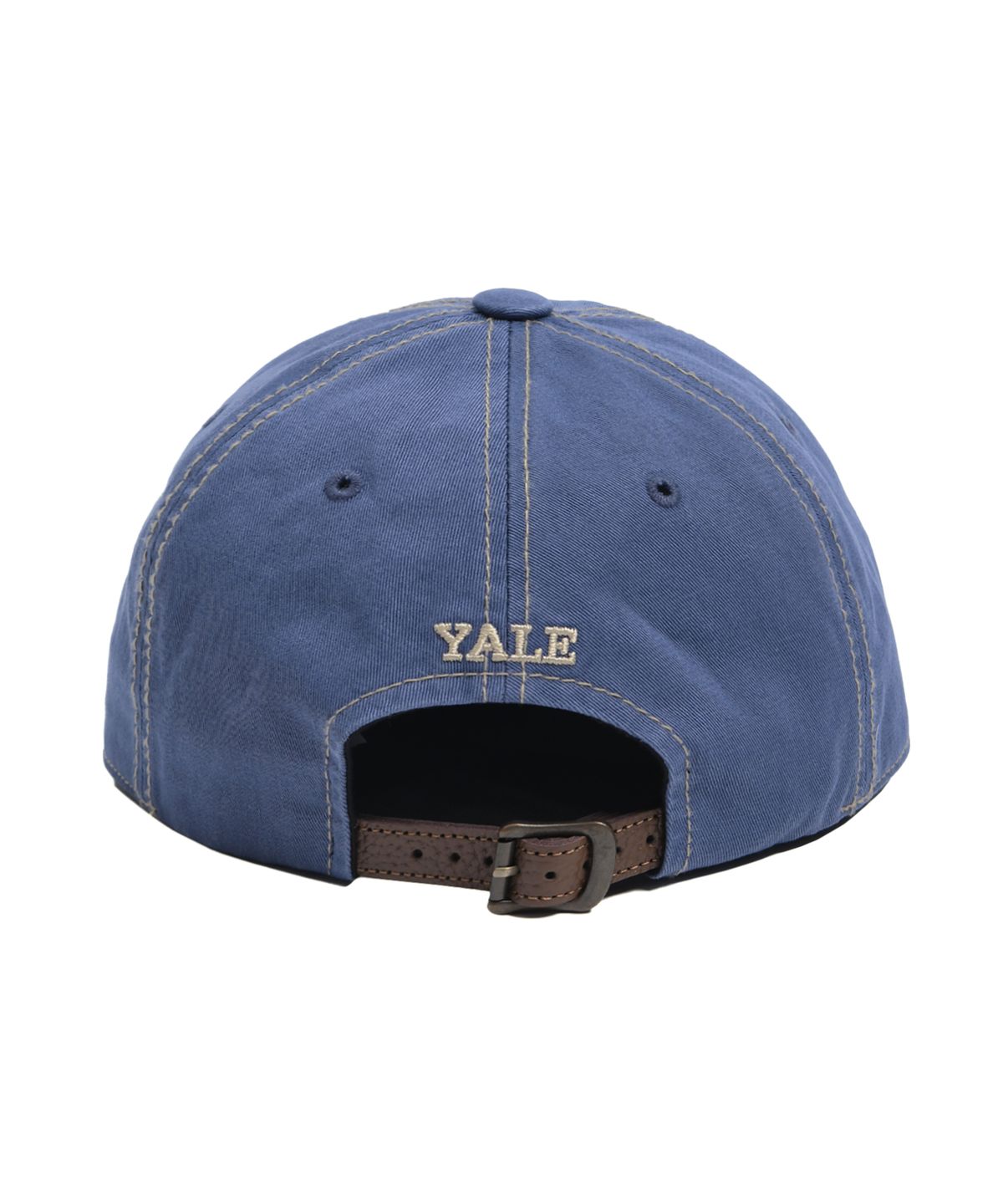 예일(YALE) 빈티지 플래그 스티치 포인트 스냅 캡_네이비