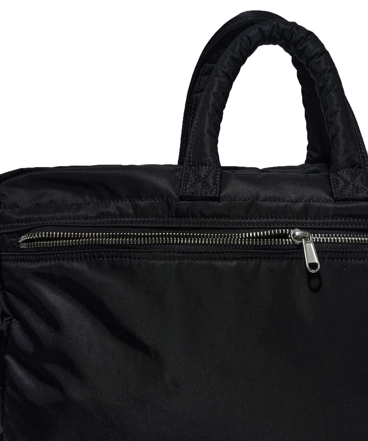피지컬 디파트먼트(PHYSICAL DEPARTMENT) 베어 키링 나일론 멀티 포켓 크로스백 (L)_블랙