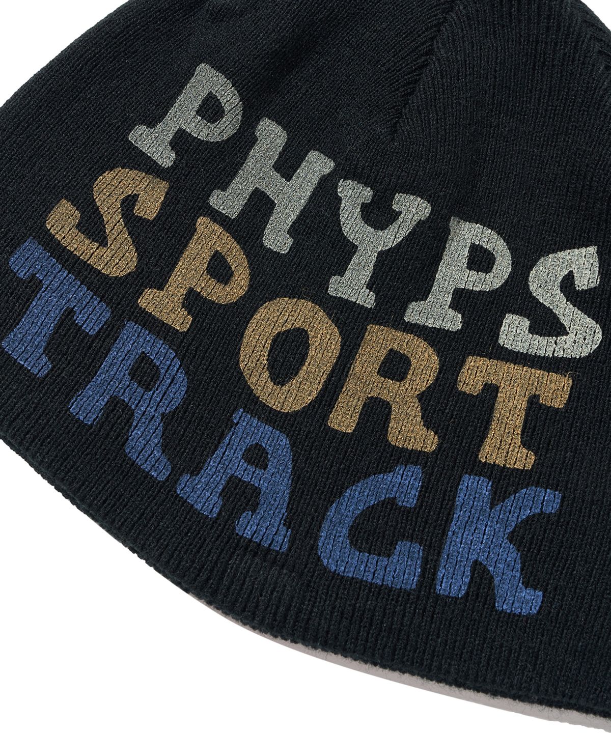 피지컬 디파트먼트(PHYSICAL DEPARTMENT) 스포츠 트랙 비니_블랙