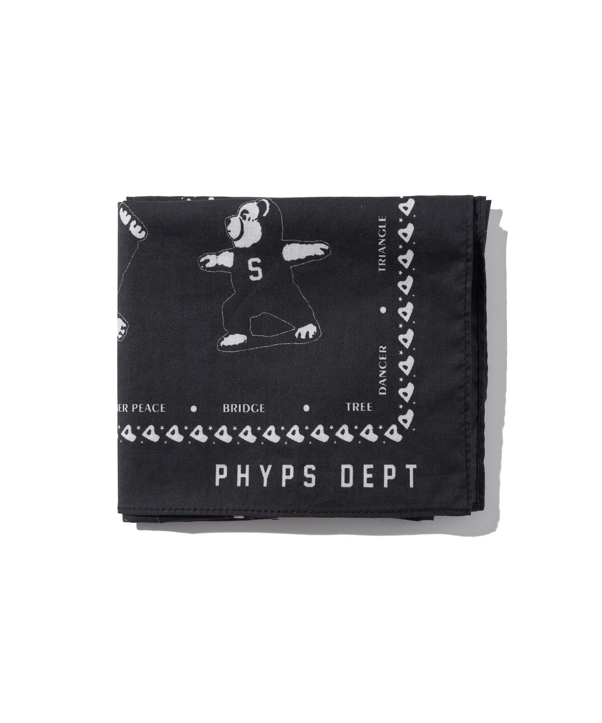 피지컬 디파트먼트(PHYSICAL DEPARTMENT) 요가베어 반다나_블랙