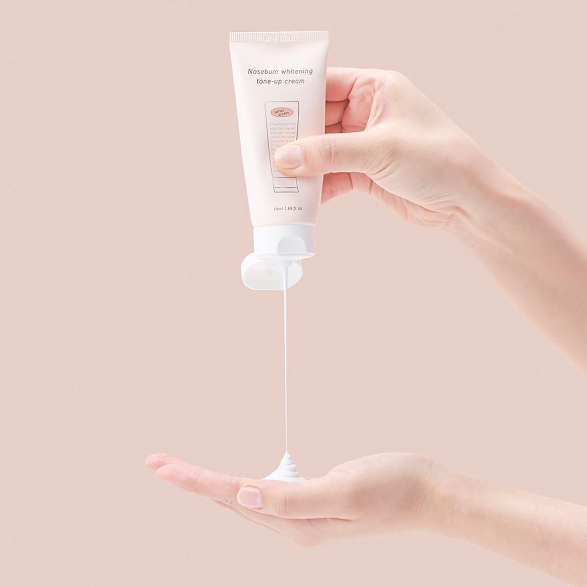 와더스킨(WHATASKIN) 노세범 화이트닝 미백 톤업 크림 50ml