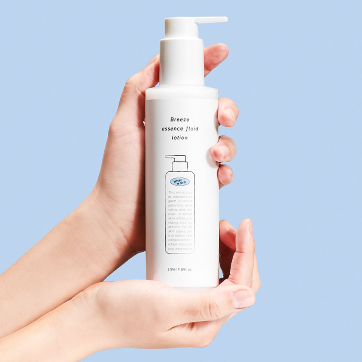 와더스킨(WHATASKIN) 브리즈 에센스 플루이드 민감성 로션 210ml