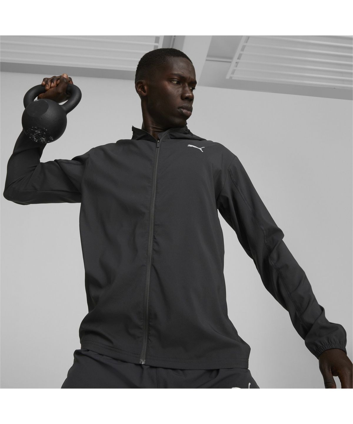 푸마(PUMA) [푸마 공식] 런 PLCD 그래픽 우븐 후드 자켓 (52241501)