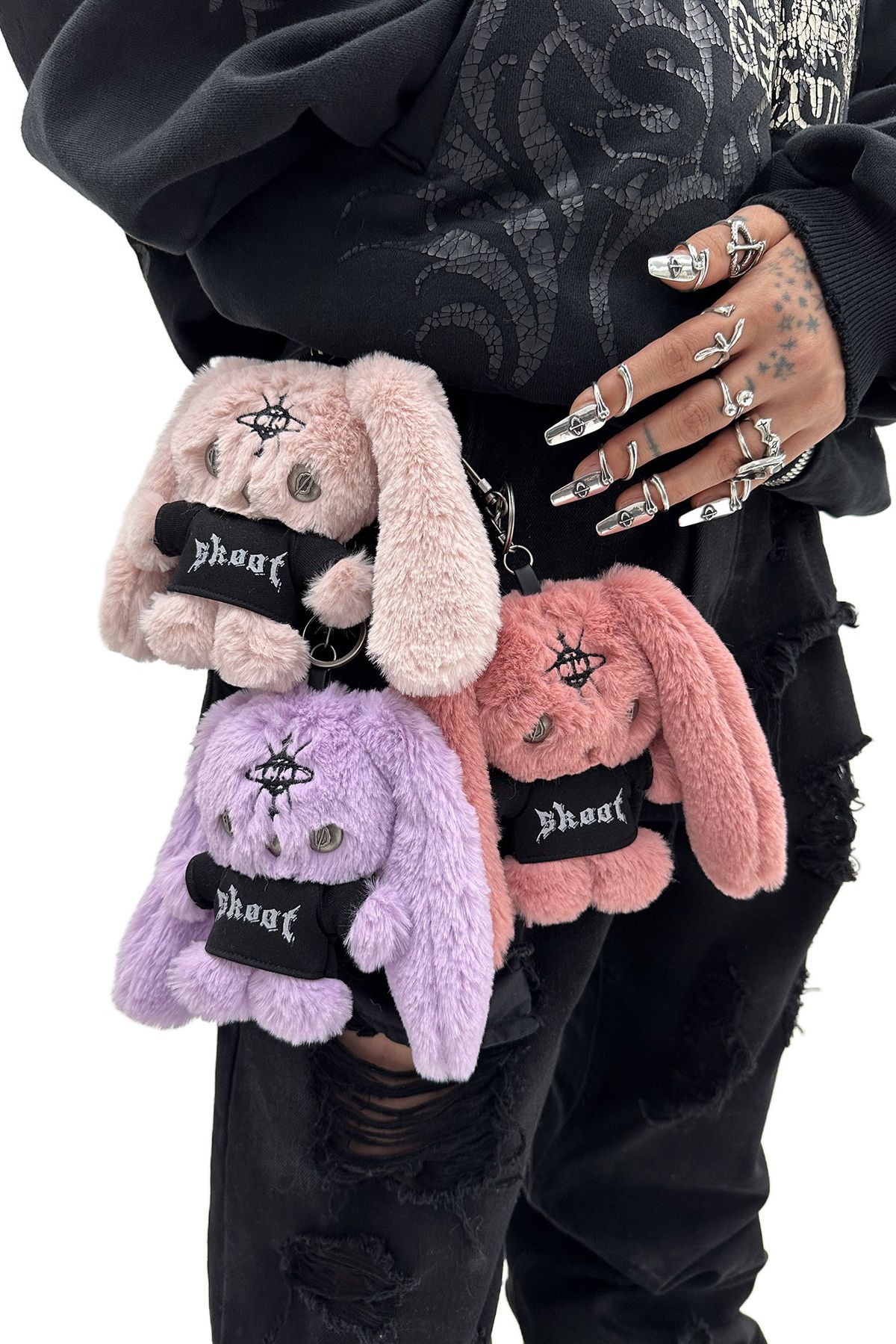 스쿠읏 핸드미다운즈(SKOOT HANDMEDOWNS) Emochu Keyring