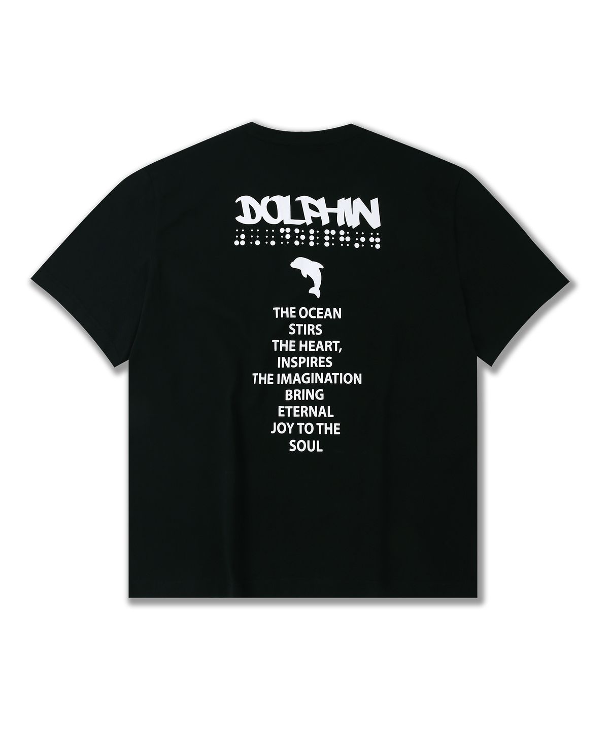 돌핀웨이브어패럴(DOLPHIN WAVE APPAREL) 돌핀 핑거 리딩 그래픽 반팔티셔츠 3COLOR