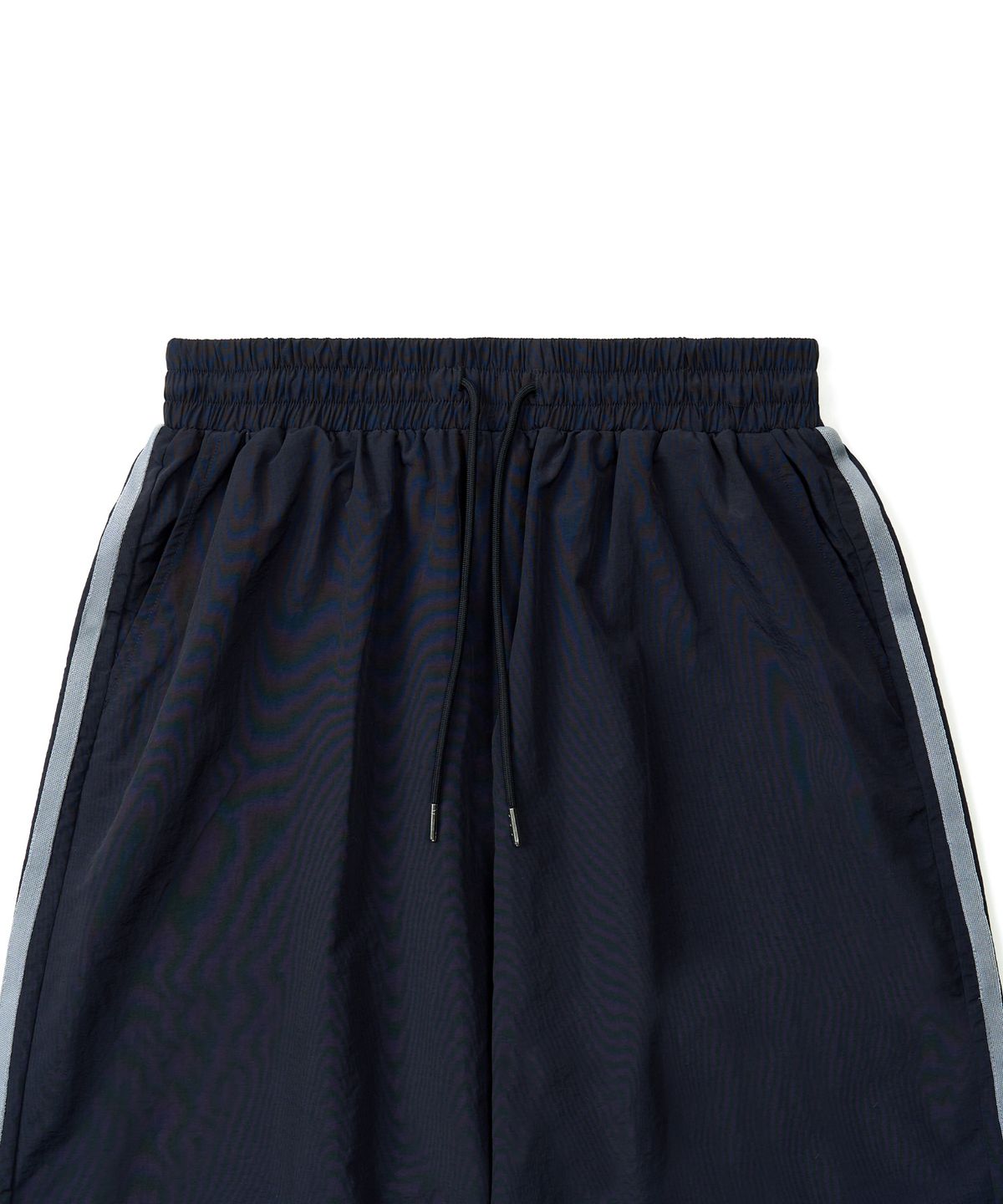 엑스컨테이너(EXCONTAINER) [여름용] 사이드 라인 나일론 트랙 팬츠 (NAVY)