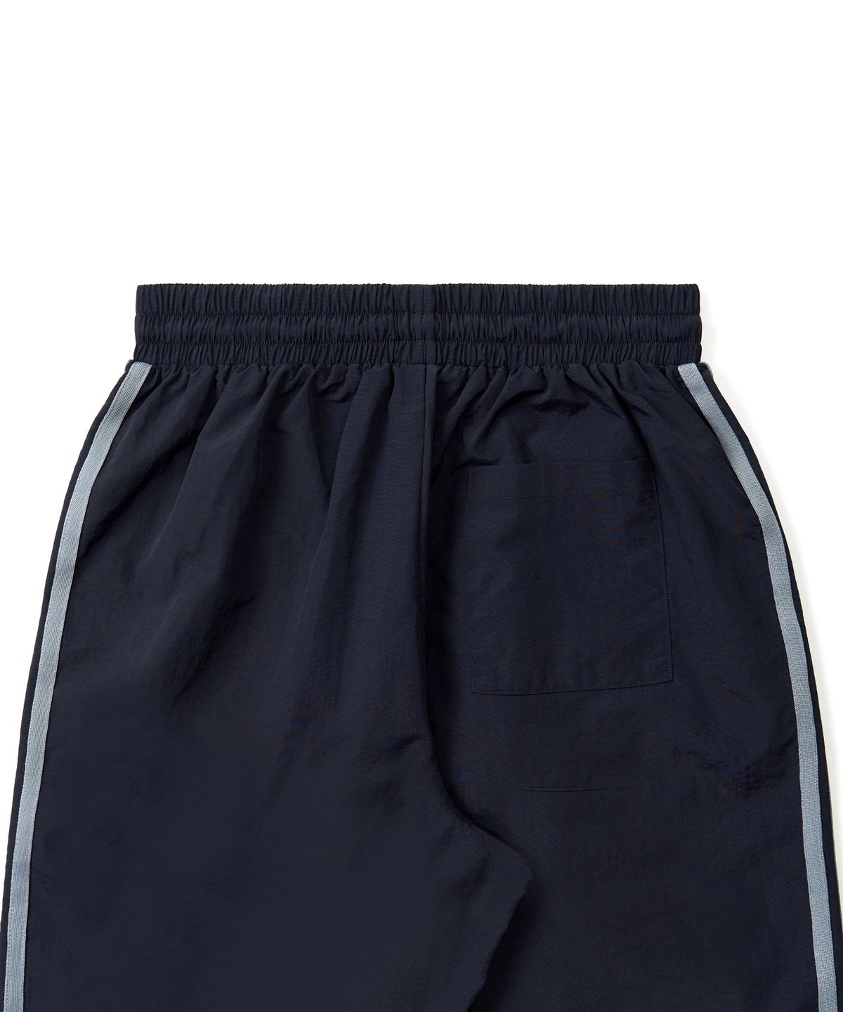 엑스컨테이너(EXCONTAINER) [여름용] 사이드 라인 나일론 트랙 팬츠 (NAVY)