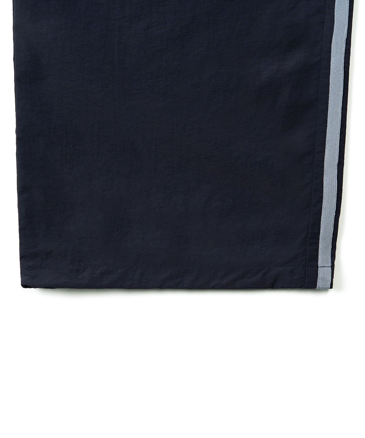 엑스컨테이너(EXCONTAINER) [여름용] 사이드 라인 나일론 트랙 팬츠 (NAVY)