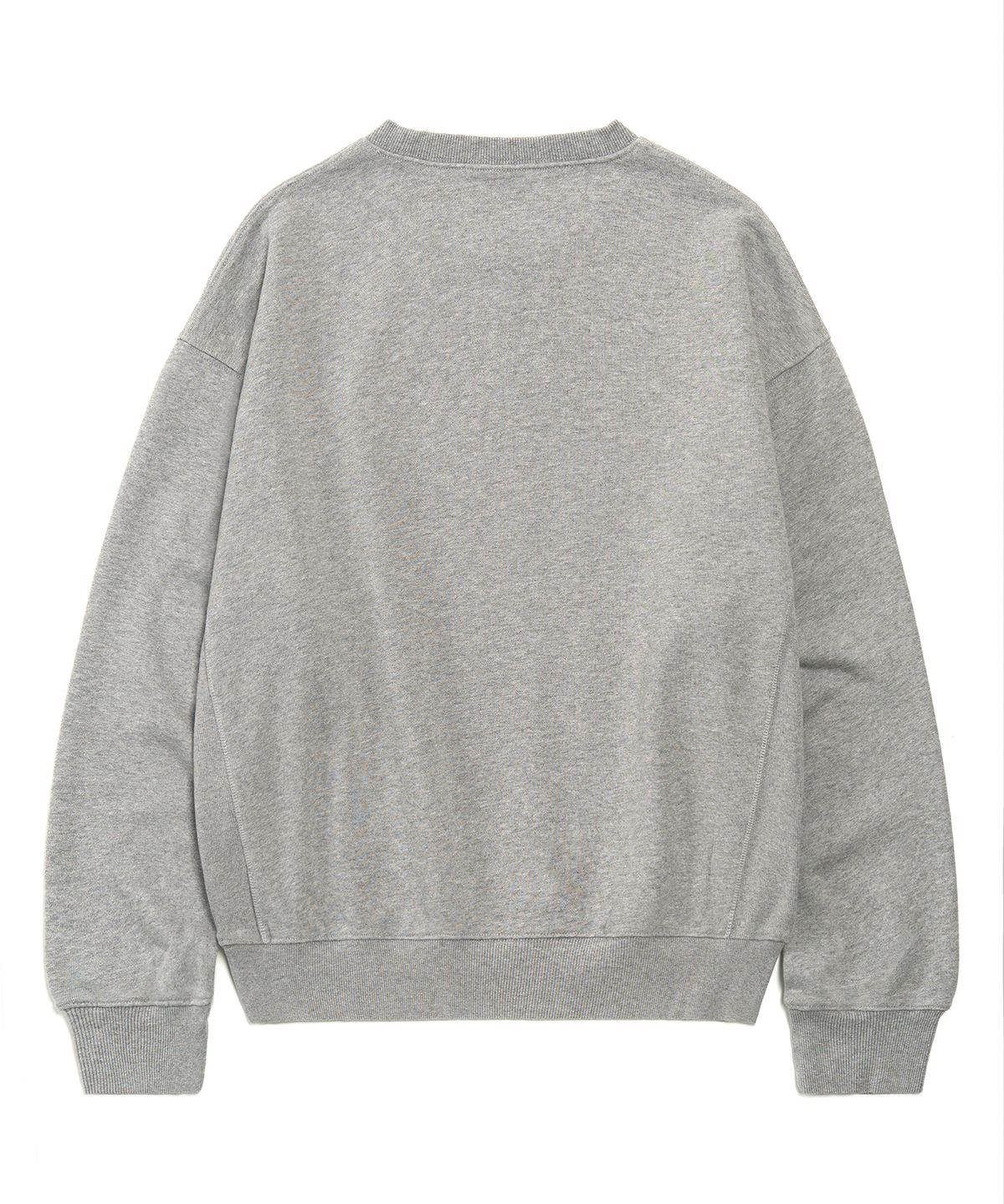 엑스컨테이너(EXCONTAINER) VTG 워시드 라운드 스웻 셔츠 (MELANGE GREY)