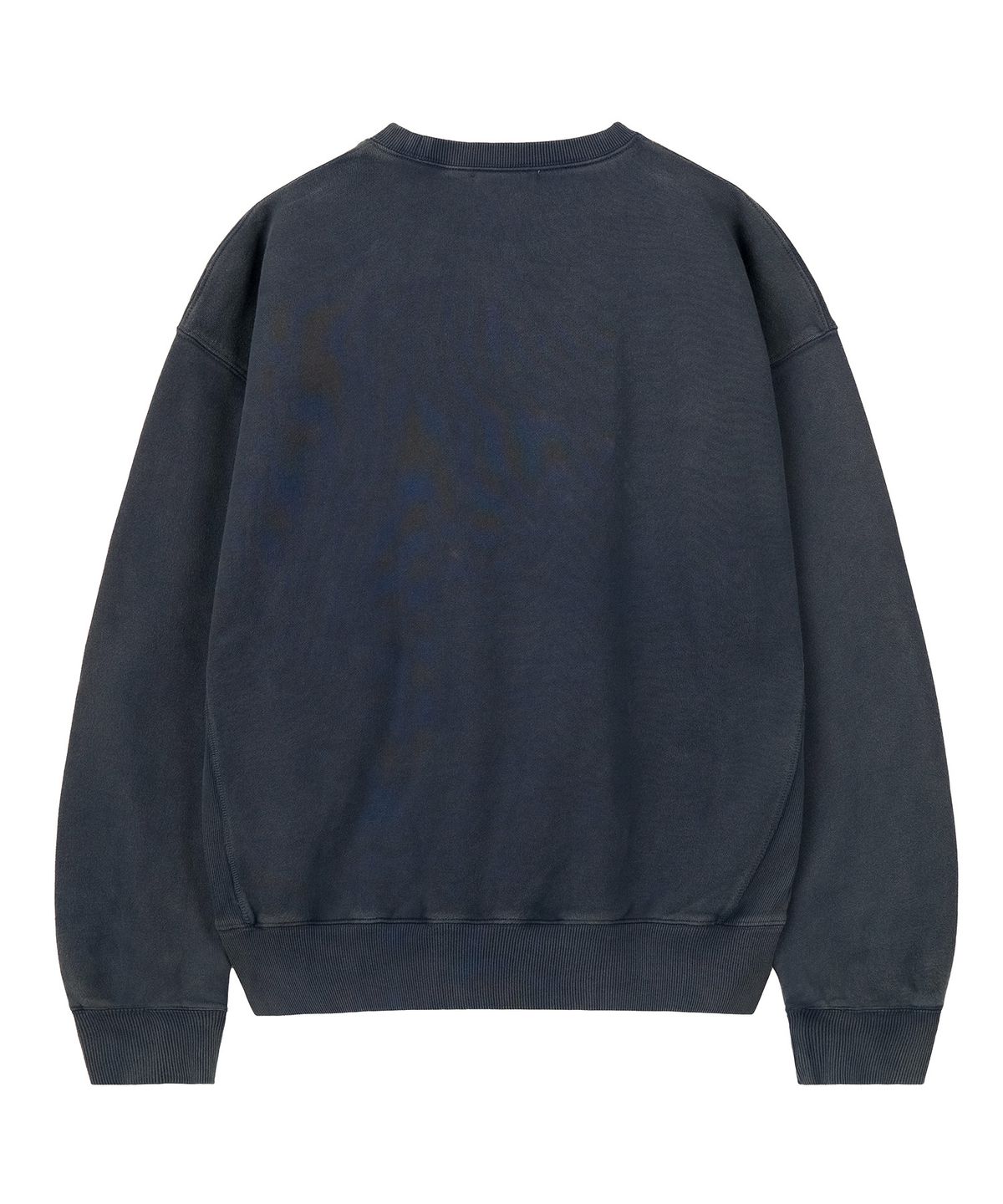 엑스컨테이너(EXCONTAINER) VTG 워시드 라운드 스웻 셔츠 (BLUE)