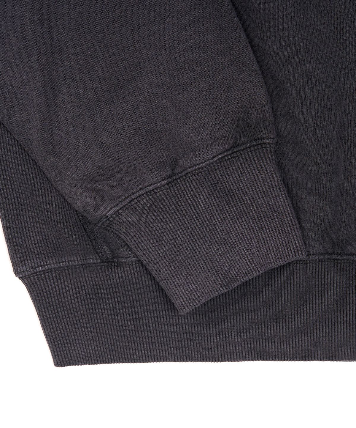 엑스컨테이너(EXCONTAINER) VTG 워시드 라운드 스웻 셔츠 (CHARCOAL)