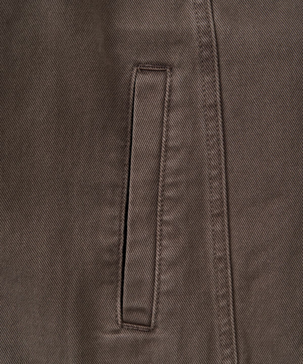 엑스컨테이너(EXCONTAINER) 워시드 코튼 트러커 자켓 (WASHED BROWN)