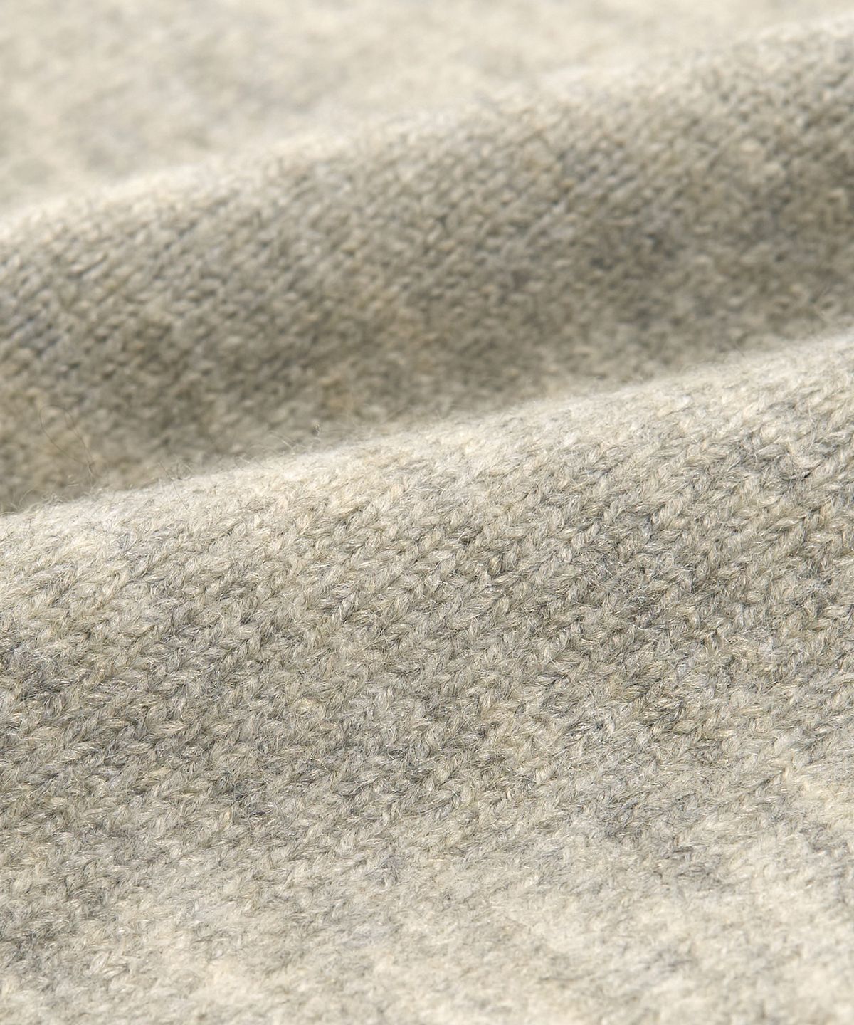 엑스컨테이너(EXCONTAINER) 미니멀 버튼 라운드넥 크롭 가디건 (GREY)