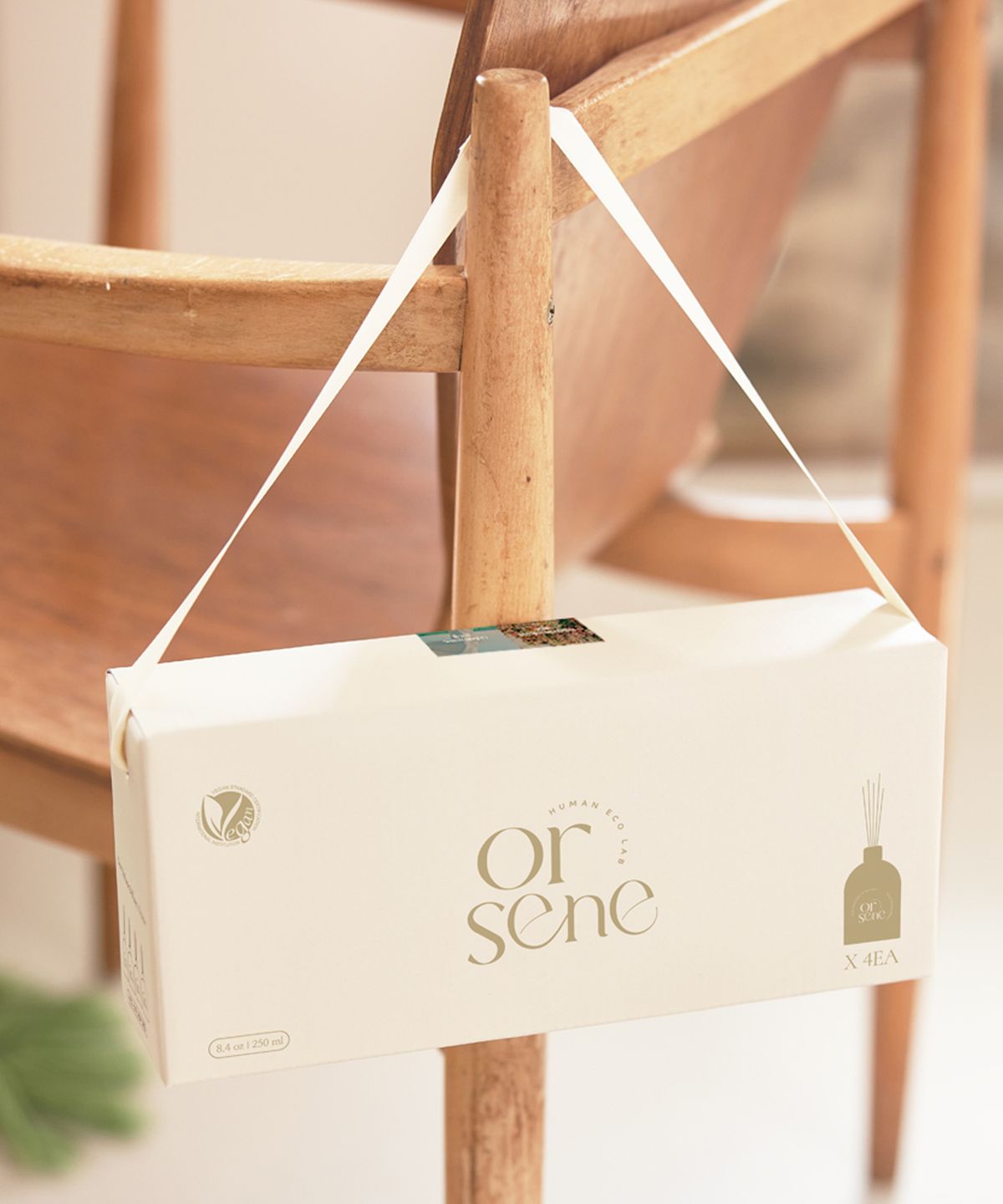 올센느(ORSENE) 니치 향수 비건 디퓨저 4pack 선물세트 방향제 (2가지 향 선택)