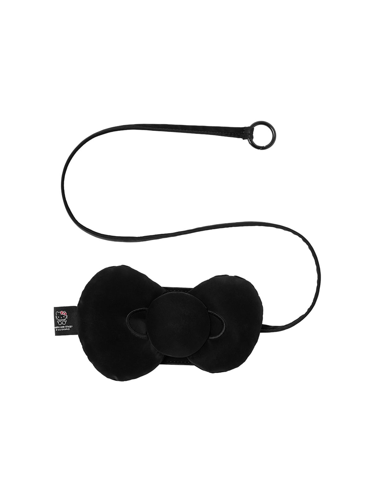 조셉앤스테이시(JOSEPH&STACEY) Haze Bagcharm Hello Kitty Ribbon Black