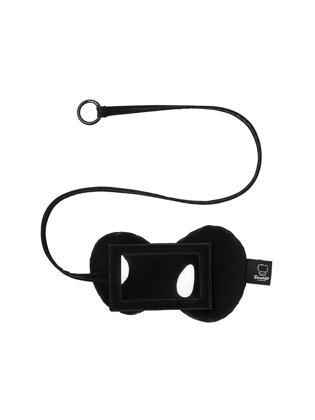조셉앤스테이시(JOSEPH&STACEY) Haze Bagcharm Hello Kitty Ribbon Black