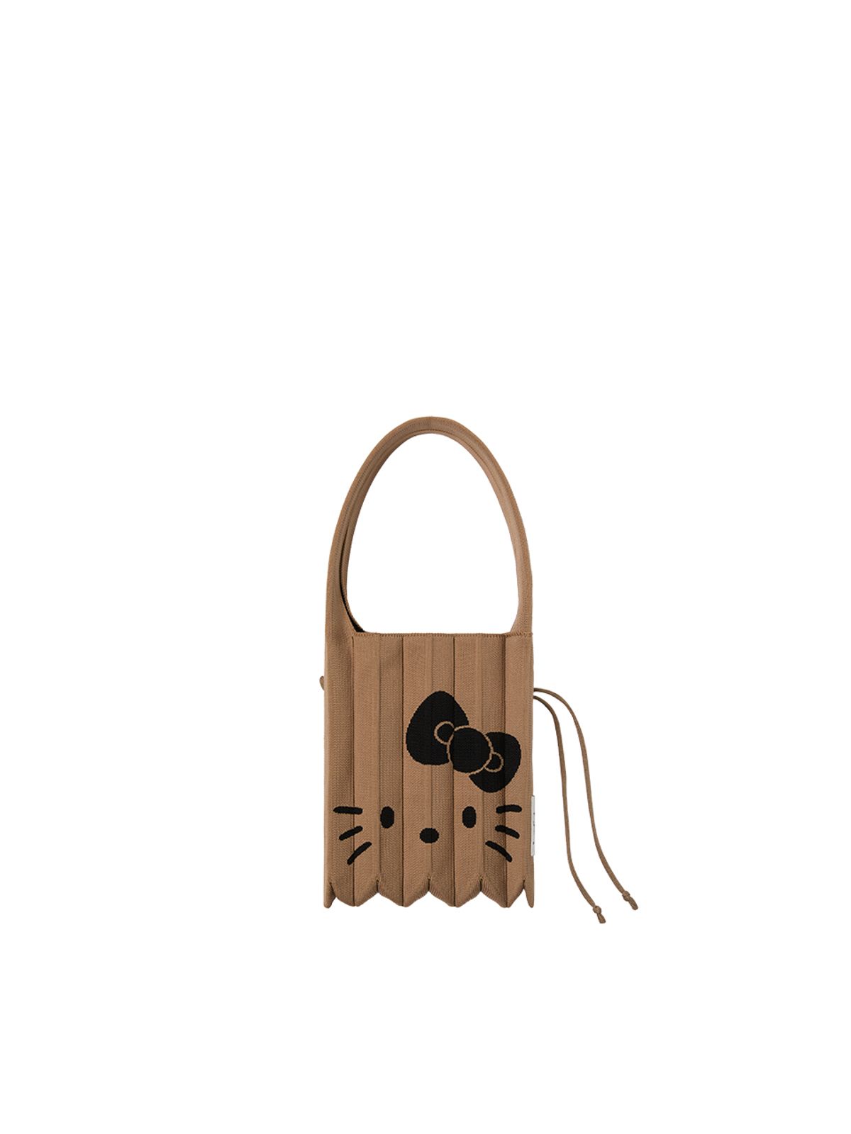 조셉앤스테이시(JOSEPH&STACEY) Lucky Pleats Knit S Hello Kitty Tan Brown