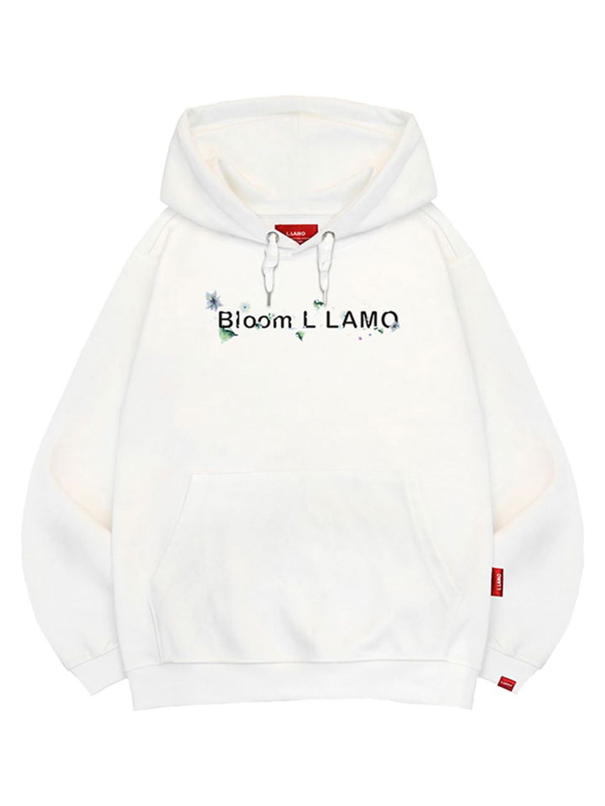 엘라모(LLAMO) 블룸 후드티 남녀공용 빅사이즈 M~4XL