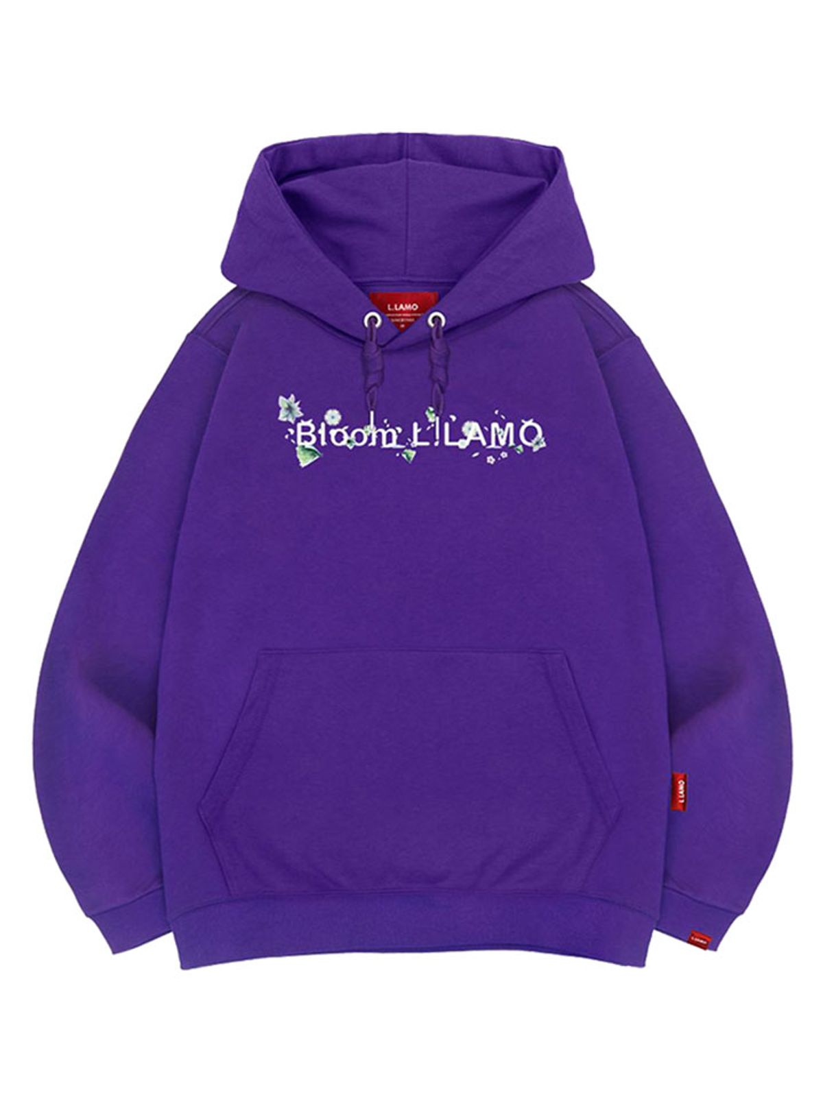 엘라모(LLAMO) 블룸 후드티 남녀공용 빅사이즈 M~4XL