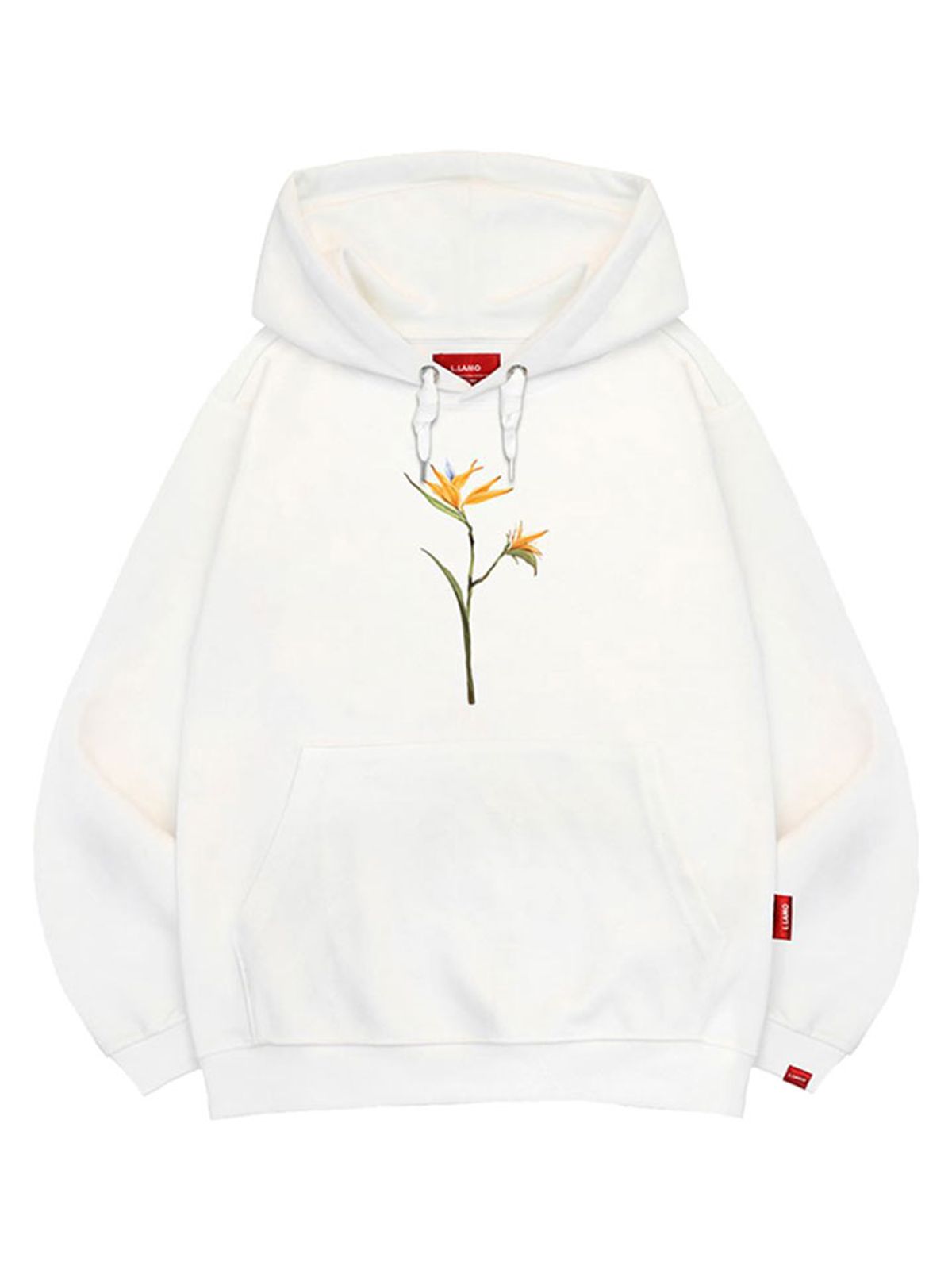 엘라모(LLAMO) 드라이플라워 후드티 남녀공용 빅사이즈 M~4XL