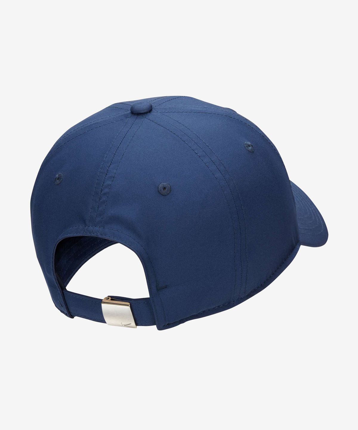 나이키(NIKE) 드라이 핏 클럽 언스트럭처 메탈 스우시 캡 - 미드나이트 네이비:메탈릭 실버 / FB5372-410