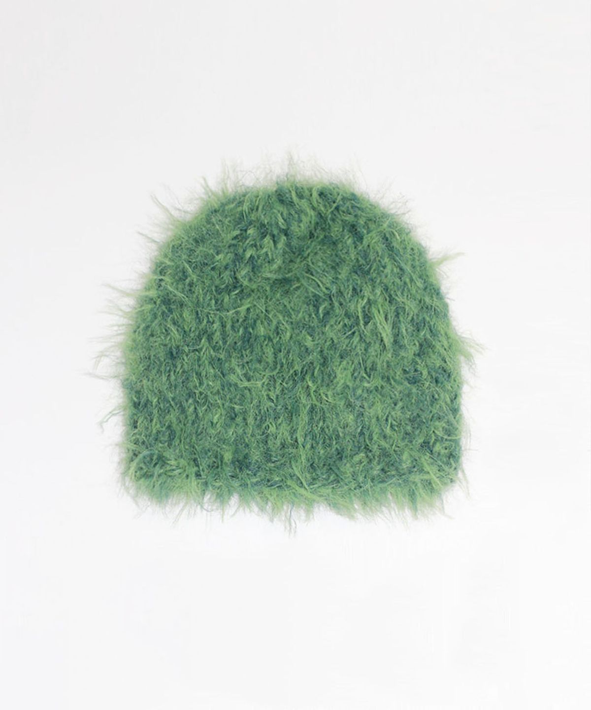 유라이크홈(YOULIKEHOME) 핸드메이드 알파카 퍼 비니 목도리 Handmade Alpaca fur - Green